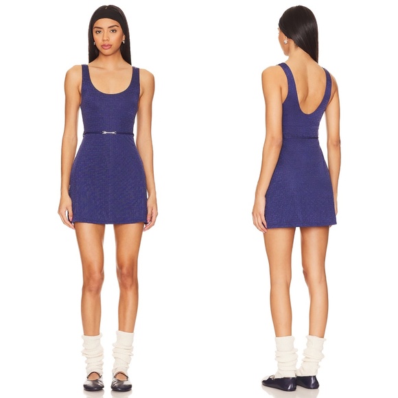 NWT THE UPSIDE Sportif Blair Dress in Navy Sz S - Picture 1 of 3